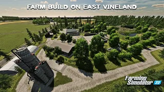 Unbelievable Cow Farm Build In America | East Vineland | Fs22 Timelapse | Part 2 - A Must See!