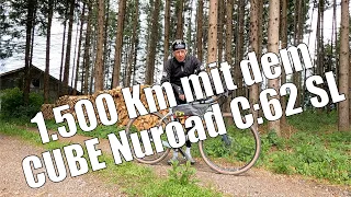 1.500 Km mit dem CUBE Nuroad C:62 SL