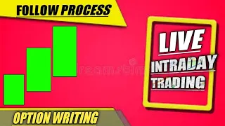 LIVE INTRDAY TRADING #nifty# # option writing# LOTS OF LEARNING IN THIS VIDEO