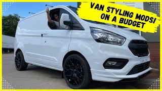 How To Style Your Ford Transit Custom Exterior On a BUDGET! - What Van MODS and Accessories to Fit