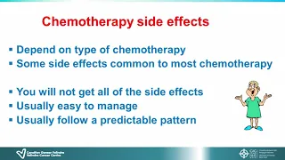 Chemotherapy Patient Education - Velindre Cancer Centre