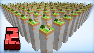 СНОВА ПЫТАЮСЬ ВЫЖИТЬ В МИРЕ ИЗ 10000 ЧАНКОВ В МАЙНКРАФТ | Компот Minecraft