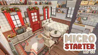 Micro Winter Starter ❄️ Sims 4 Speed Build // No CC