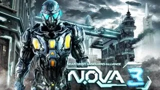 N.O.V.A 3 Gameplay on iPhone 5S (iOS) gaming performance & review in Full HD (1080p)