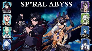 Spiral Abyss 4.4 | Wriothesley Freeze & Cyno Hyperbloom - Genshin Impact