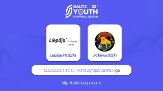 Baltic Youth Football League 2022 | Liepājas FS (LVA) - JK Tarvas (EST)