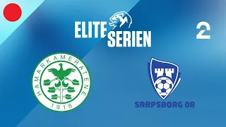 HamKam 1 - 1 Sarpsborg 08 - sammendrag