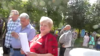 Митинг в Суворове против пенсионной реформы. 22.09.18. Начало