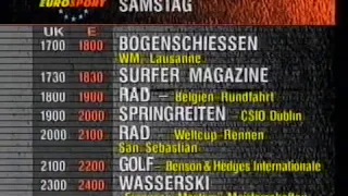 Eurosport start-up (12-8-1989)