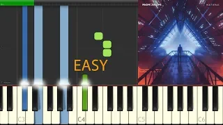 Natural (Imagine Dragons) - Easy Piano Tutorial With Notes