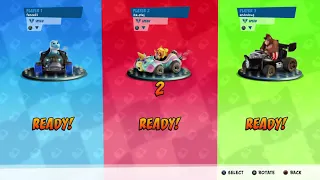 CTR nitro fueled - 3 players