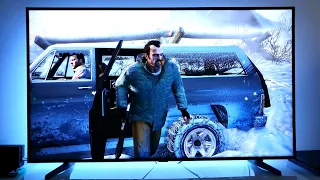 Grand Theft Auto V GTA 5 | PS4 slim 4K TV gameplay