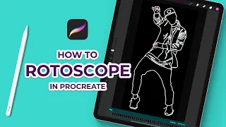 How To Rotoscope In Procreate (#Shorts)