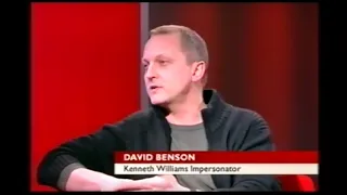 David Benson on Kenneth Williams - BBC Look North - Peter Levy 2005