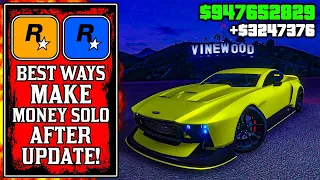 This Is So SIMPLE.. The BEST WAY To Make Money SOLO After UPDATE in GTA Online! (GTA5 Fast Money)