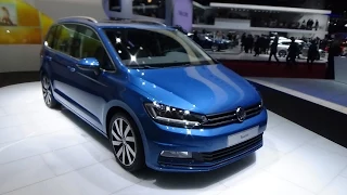 2016, Volkswagen Touran, Exterior and Interior, 2015 Geneva Motor Show