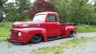 Andy's Red Truck - 1950 Ford Pickup