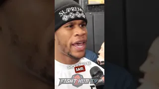 Devin Haney WHY he SMACKED Ryan Garcia in face off!