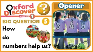 Oxford Discover 1 |  Big Question 5 | How do numbers help us? | Opener