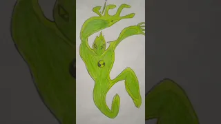 Ben ten drawing 🤗   #alien #youtubeshort #art #viralvideo #popular  #beautiful  @A.Anjum.Arts.