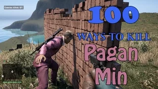 100 Ways To Kill Pagan Min - Part 1 - Far Cry 4 Map Editor