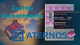 Custom Enchantments plugin on Aternos | Minecraft