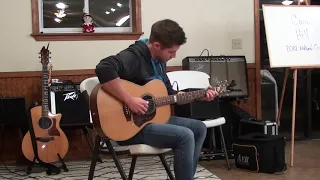 Collin Hill  2018 National Thumbpicking Champion with an amazing cover of Nine Pound Hammer