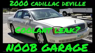 2000 Cadillac Deville check coolant level message