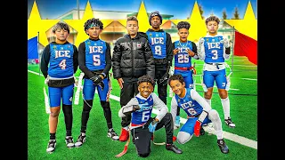 We Watched The Best 10U Flag Football Team in the COUNTRY! ( TEXAS ICE )