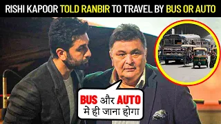 When Rishi Kapoor Told Ranbir Kapoor To Travel By Autos Or Bus