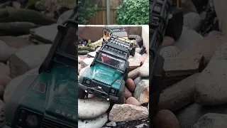 TRX-4M crawling convoy! #minicrawler #traxxas #trx4m #shorts