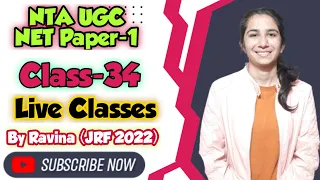 Class-34 | PYQs/Practice Questions related to Teaching Aptitude | Unit-1 | UGC NET Paper-1 | Ravina