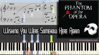 Whishing You Were Somehow Here Again - Piano Cover - Sheet Music PDF - MIDI