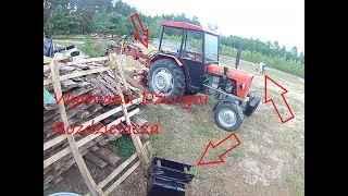 // Ursus C-330 i Troll 274 //  Wymiana dźwigni w Rozdzielaczu kołpaki warfarma Troll