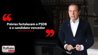 JOÃO DORIA: ‘Prévias fortalecem o PSDB e o candidato vencedor'