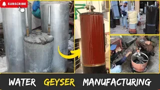 Geyser Manufacturing in a Small Shop  || Incredible Technique of Making a Gas-Fired Water Heater