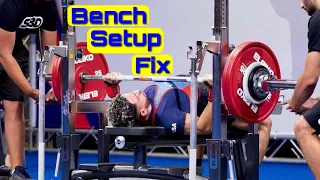 Mastering Your Bench Setup With "Wedging"