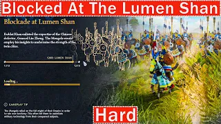 Age of Empires IV The Mongol Empire Blocked At The Lumen Shan 1268(Hard)