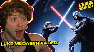 LUKE BECOMES A JEDI?! [Star Wars Movie V: Empire Strikes Back Reaction]