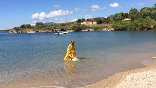 Oshun Dances at Trinifolk Closing Ceremony Trinidad, Cuba