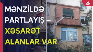 Bakıda mənzildə partlayış olub – APA TV