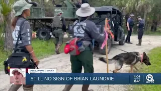 Still no signs of Brian Laundrie as search continues in Florida reserve