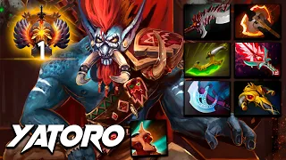 YATORO-GOD Troll Warlord - Dota 2 Pro Gameplay [Watch & Learn]