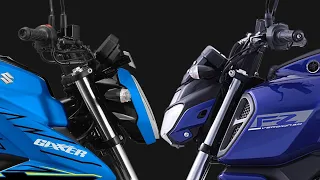 Suzuki Gixxer 150 ABS vs. Yamaha FZ 3.0. El mejor COMPARATIVO de motos
