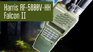 Harris RF-5800V-HH Falcon II PRC-152 VHF Radio. Portable VHF NATO radio.