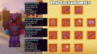 Best Enchantments For All Armor and Items in Minecraft 1.20+