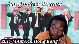 Songwriter Reacts | [2017 MAMA in Hong Kong] BTS_BTS Cypher 4 + MIC DROP(Steve Aoki Remix Ver.)