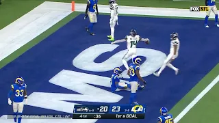 DK Metcalf game-winning TD against Jalen Ramsey