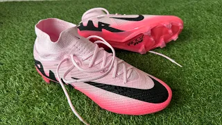 Nike Mercurial Superfly 9 Elite FG Boots Review - On Feet & Unboxing ASMR | Mad Brilliance Pack (4K)