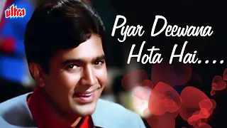 Pyar Deewana Hota Hai Song | Kishore Kumar Hit Song | Rajesh Khanna Hindi Romantic Song| Kati Patang